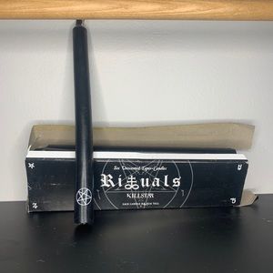 KILLSTAR set of 9 pentagram pillar candles